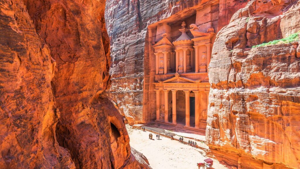 Jordan 8 Day Itinerary Petra Treasury