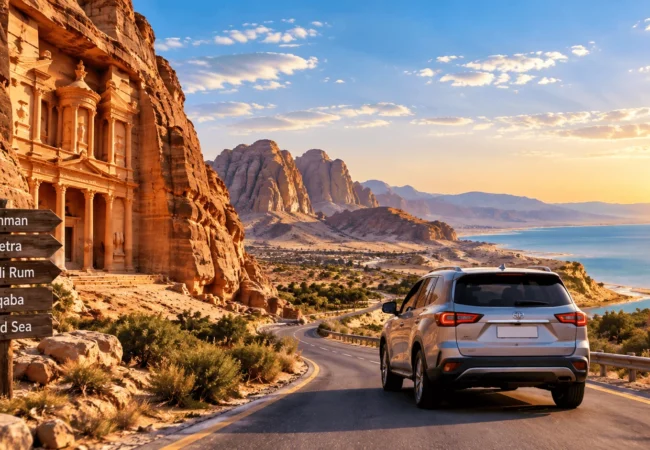 8-day Jordan fly and drive tour itinerary