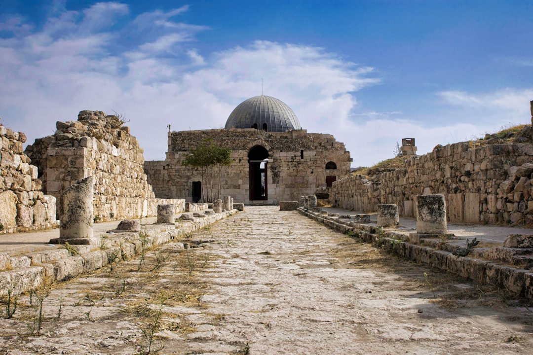 Amman Citadel and city in Jordan on a self-drive tour
